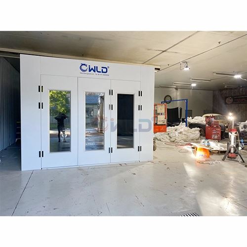 Cabine de pulverização descendente padrão australiana sem porão instalada em ...